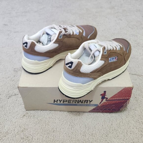 Autry Hyperway Low Man Sneakers – Cigar/Silver EU 42 (US 9) - Picture 5 of 10